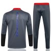 Manchester United Training Huppari Suits 2021-22 Neljännes-Zip Tummanharmaa - Miesten